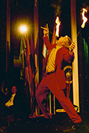 Marty Coffey and fire